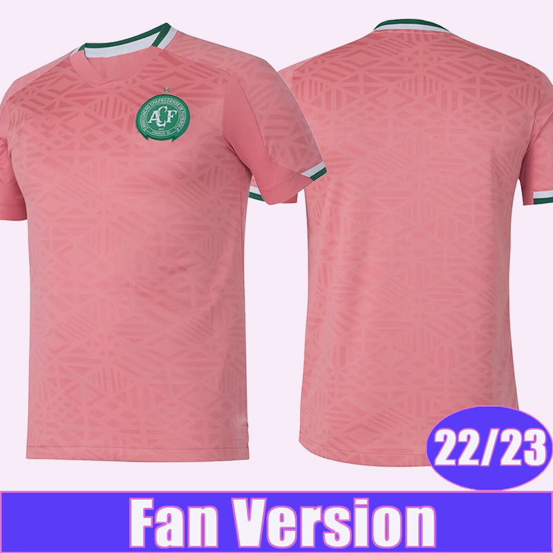 

22 23 Chapecoense October Pink Mens Soccer Jerseys ALAN RUSCHEL EZEQUIEL RAMON SILVA Football Shirt Club Short Sleeve Uniforms, Qm10529 22 23 special edition no patch