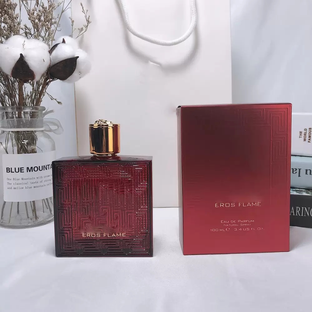 

Eros Flame Brand Perfume For Women Spray EDP 100ML Anti-Perspirant Deodorant 3.4FL.OZ Long Lasting Scent Fragrance For Gift Body Mist Female Cologne 2022