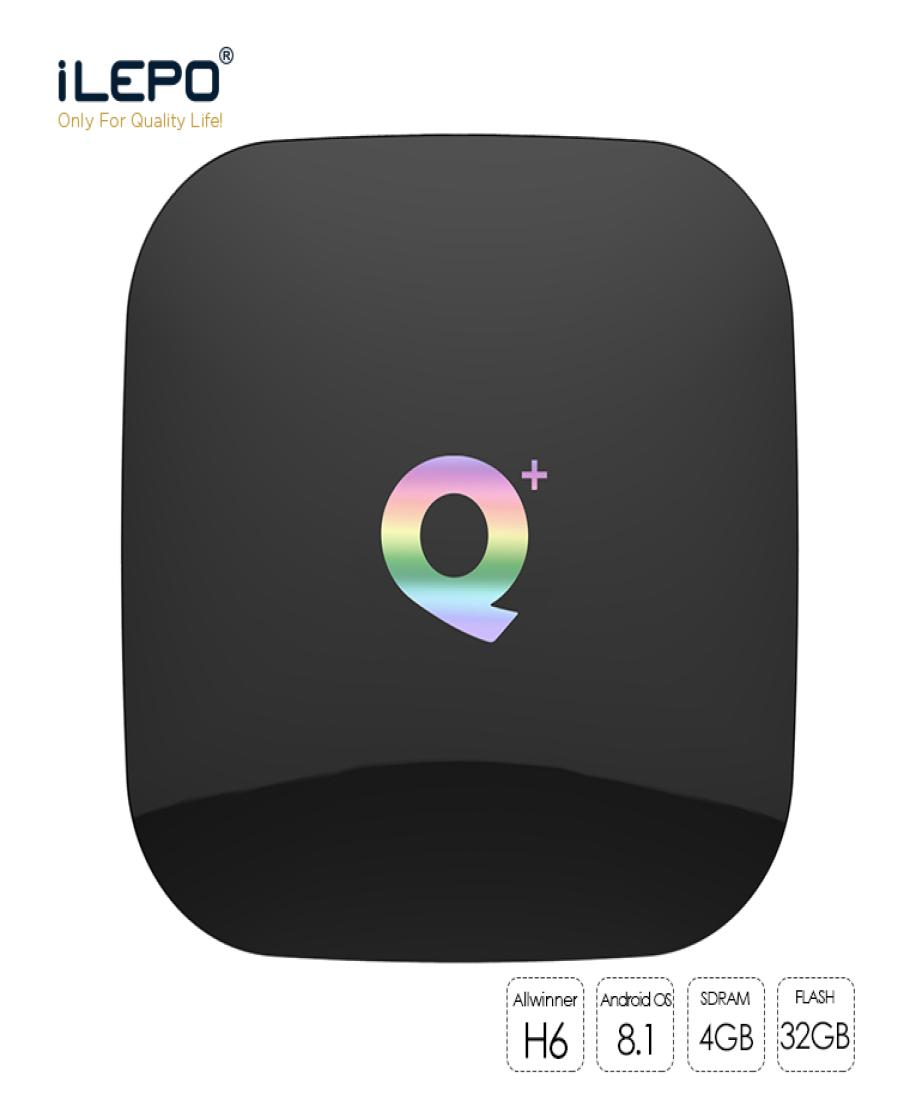 

Q Plus Android 81 TV Box H6 Quad Core 4GB 32GB Smart Boxes Support 24G Wifi Better Than TX3 X965571502