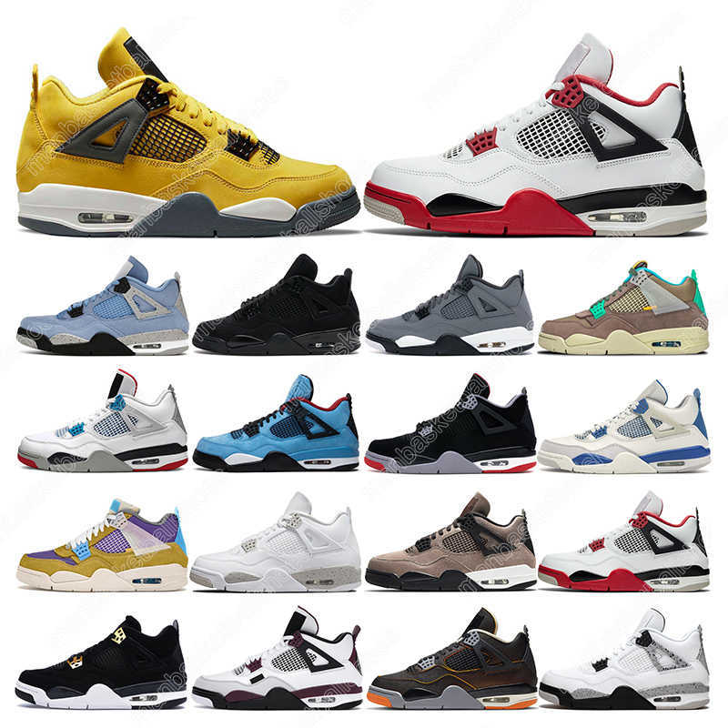 

WITH BOX designer Basketball Shoes Sports Sneakers Trainers University Blue White Oreo Black Cat Bred Motorsports 4S Desert Moss Women
