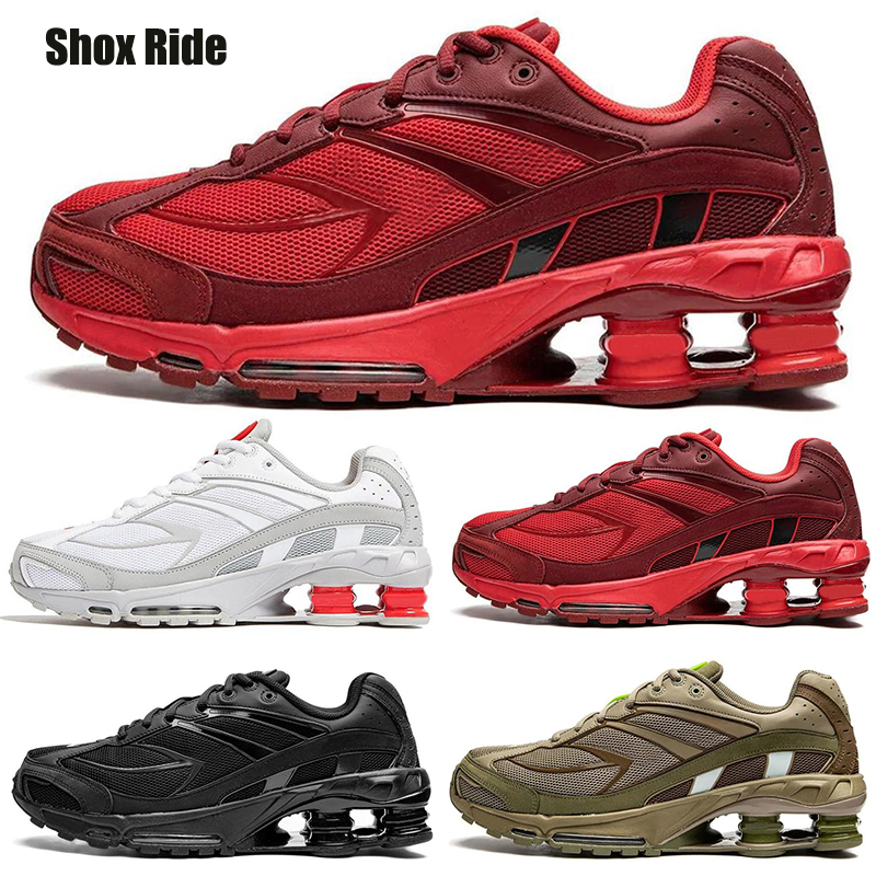 

Designer Shoe Trainers Shox Ride 2 Sp Running Shoe Mens Neutral Olive Speed Red White blakc Sneakers eur 40-45, Black 40-45