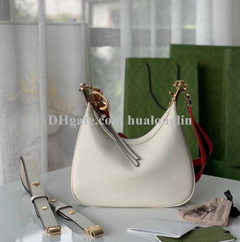 

Luxury Designer woman bag handbag women purse tote genuine leather ladies shoulder bags girls GBAGS, White