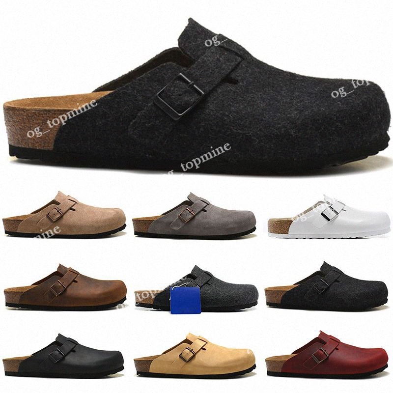 

Designer Boston Sandals Clog Summer Cork Flat Slippers Fashion Leather Slippers Favourite Beach Slipper Casual Shoes Clogs for Women Men Arizona Mayari Eur 36-45, I need look other product