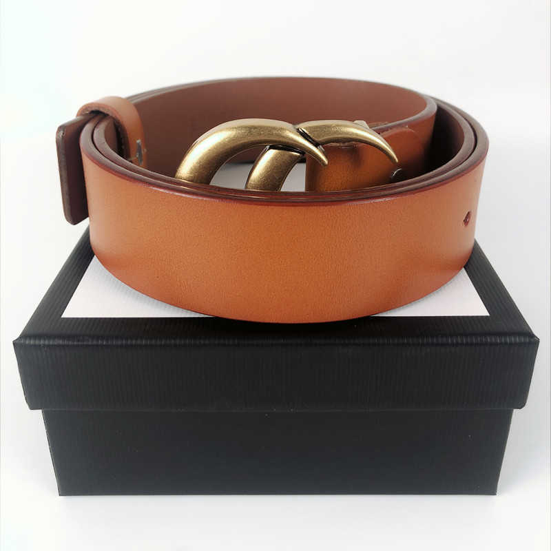 

Man Leather Belts Womens Mens Classic Designer Business Decorative Belt Black Brown Belt Width 3.8cm With Box, As shown