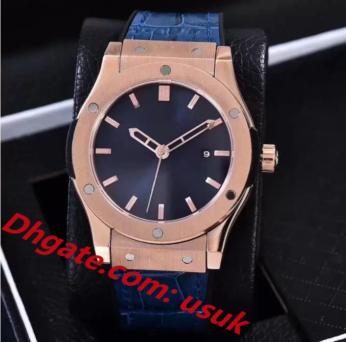 

3A Quality Luxury men Automatic Mechanical Watch Leather strap mens waterproof stainless steels business watches various colors are available, Make waterproof