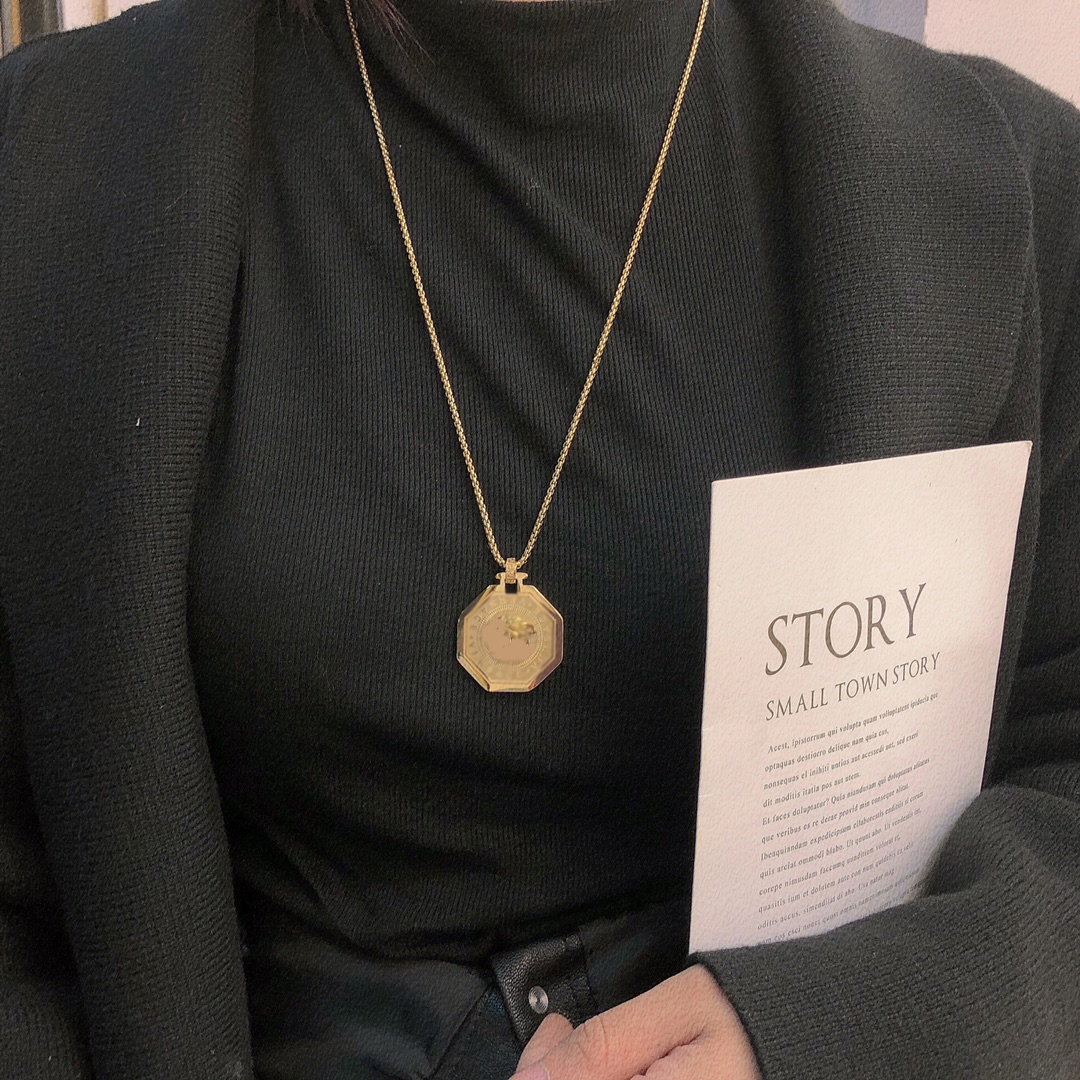 

Classic Fashion Style Necklace Designer Jewelry Necklaces Hot Luxury Brand Exquisite Fashion Women's Exclusive 18k Gold Plated Selected Couple Gift