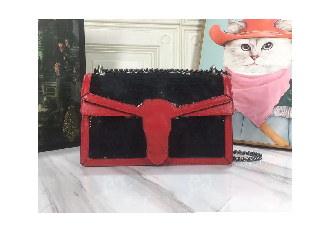 

Luxury Designers Womens Handbags Chain flip cover Shoulder Bag Fashions Steamer classics Messenger Handbag Fashion Luxurys Brands Crossbody Bags, 400249#black