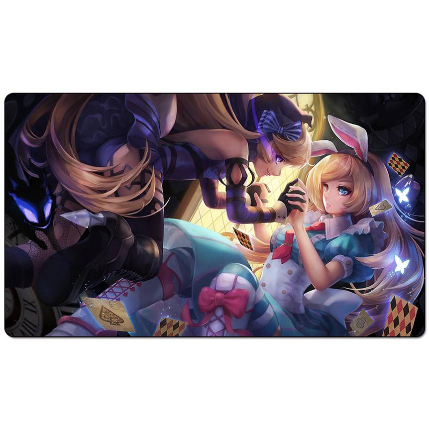 

Magic Board Game Playmatforce of will dark alice 60 35cm size Table Mat Mousepad Play Matwitch fantasy occult dark female wizard2Trial 293W