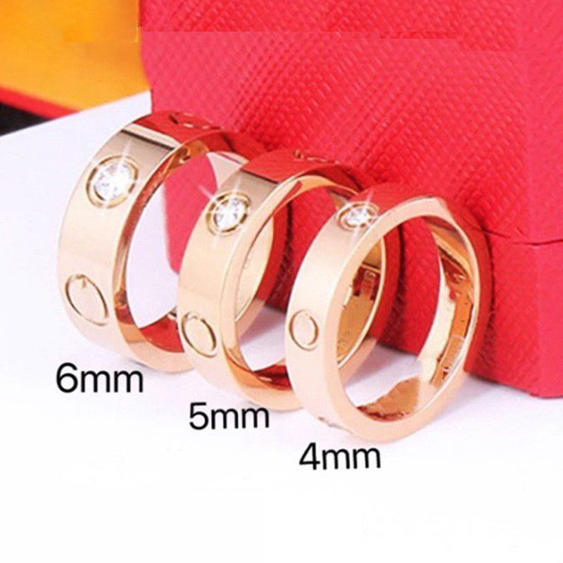 

Luxury designer ring rings for women love gold Filled/Plated men woman Titanium steel Band jewelry Gift wedding engagement nail wholesales luxurious jewelry