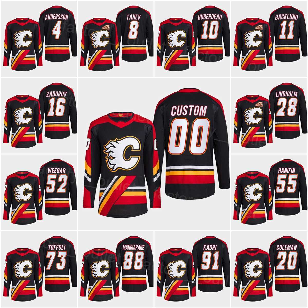 

Calgary Hockey Flames 28 Elias Lindholm Jersey 2022-23 Reverse Retro Nazem Kadri Jonathan Huberdeau Mackenzie Weegar Tyler Toffoli Andrew Mangiapane Dillon Dube, Red