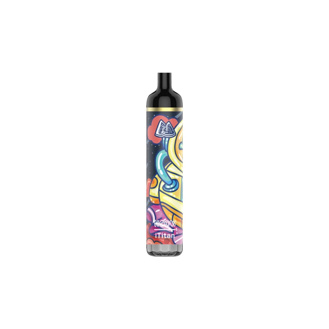

Hcow Ititan Disposable E Cigarettes Device 5000 Puffs Tank 12ML Portable Vape Vaporizer Pen 10 Couleurs