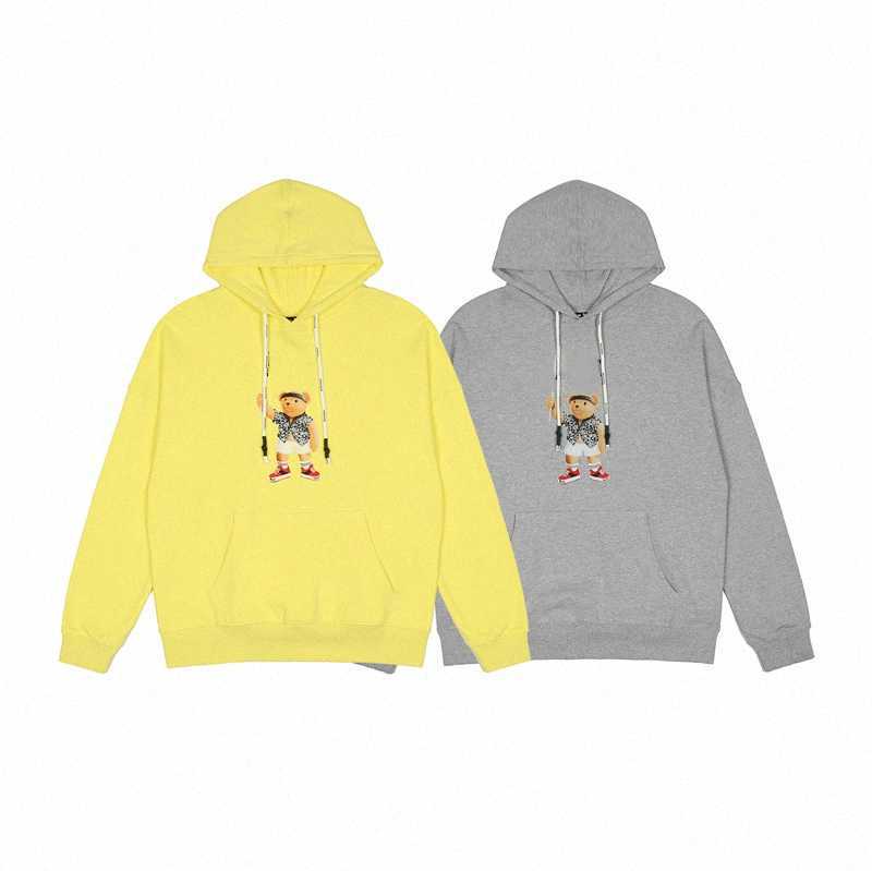 

Men' Hoodies & Sweatshirts Designer Designers Fashion Mens Womens Man Long Sleeve Bear-banner Hoodie Hip Hop Clothing Sweaters Bear Print VF98