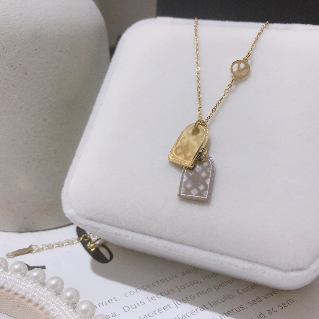 

High end Fashion Style Necklace Designer Jewelry Necklace Delicate Luxury Design Classic International Brand Selected Precious Gifts 18k Gold Plated Family