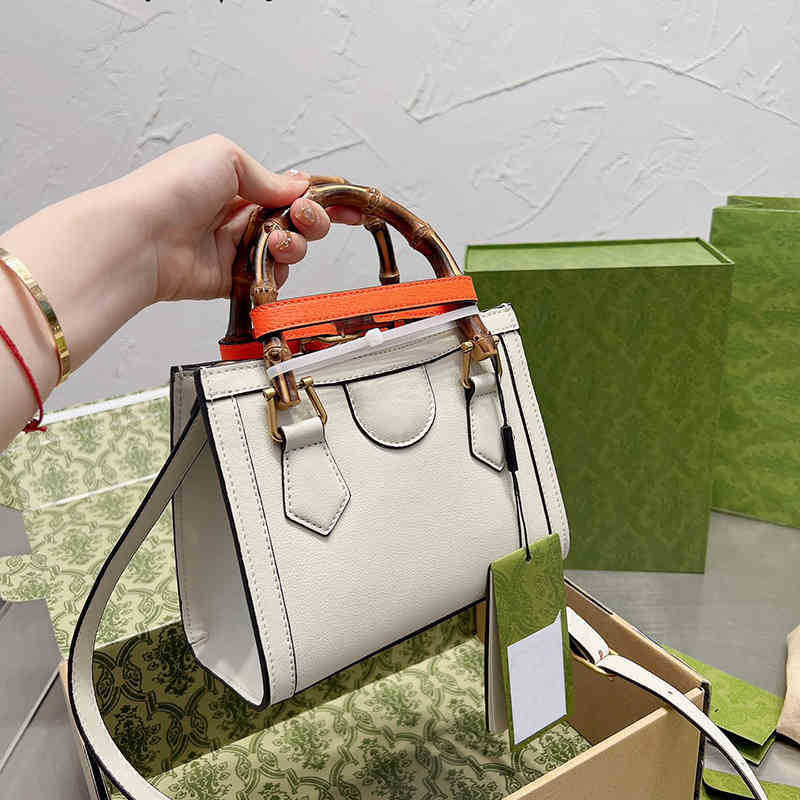 

Gbag Womens Designer Bag Evening s s Handbags Shoulder Fashion Classic Bamboo Knot Mini Tote Women Luxury Messenger Crossbody 220708, Black