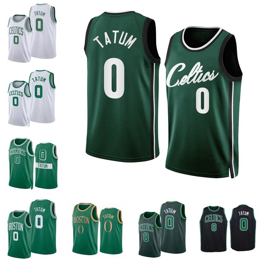 

Basketball Jerseys Jason Tatum 2022-23 season white black city Men Women Youth jersey, With logo