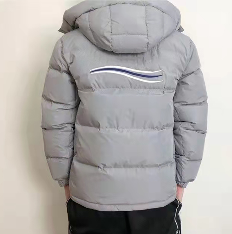 

Mens Fashion Puffer Coat Womens Loose Down Jackets Winter Classic Embroidery Windproof Jacket Men Warm Parkas Coats 22FW, Black