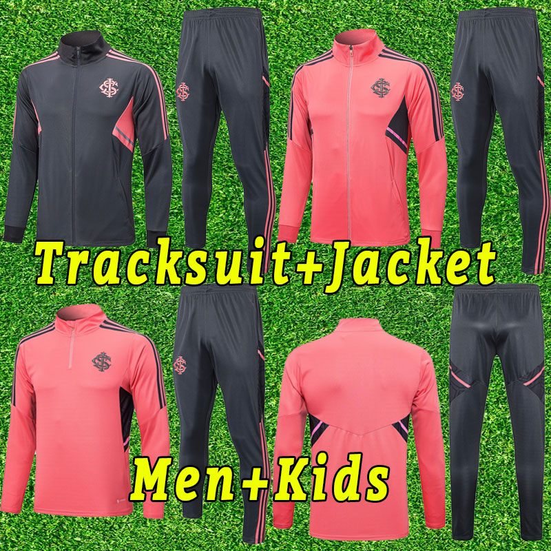 

2022 2023 SC Internacional Soccer Jerseys Brazils sport Camisa GUERRERO T.GALHARDO masculino feminino PATRICK Full Set lONG sleeve Tracksuit Jacket Men Kids Pants, As shown