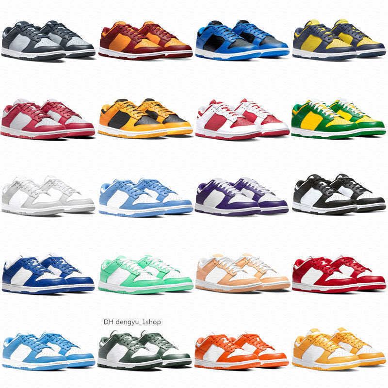 

2023 Running Shoes Black White Panda Coast University Red Syracuse Green Glow Chunky Dunky Sb Dunkes Low Slipper Mens Womens Unc Photon Dust