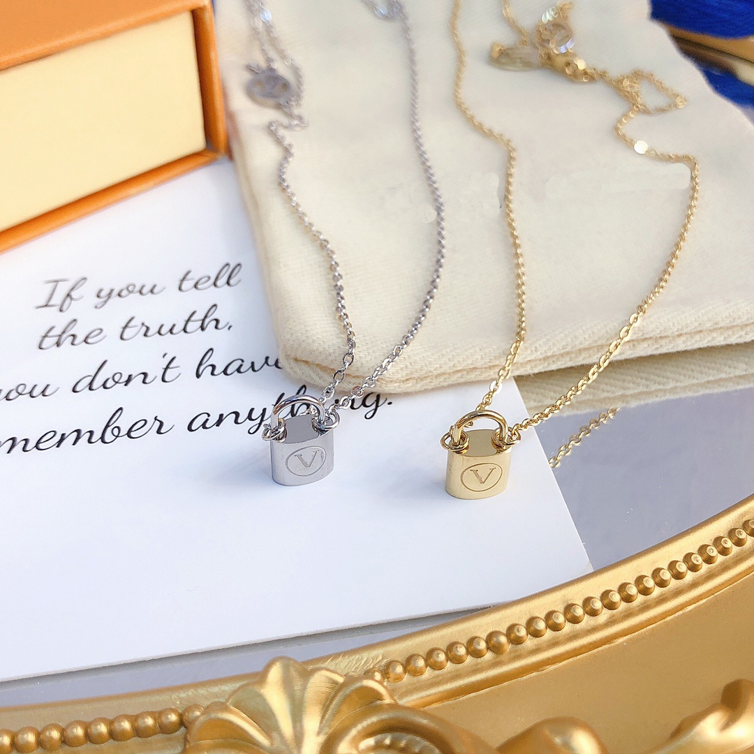 

High Quality Choker Necklace Designer 925 Silver Plated 18K Gold Plated Stainless Steel Letter Pendant Necklaces For Women Wedding Jewelry X2011