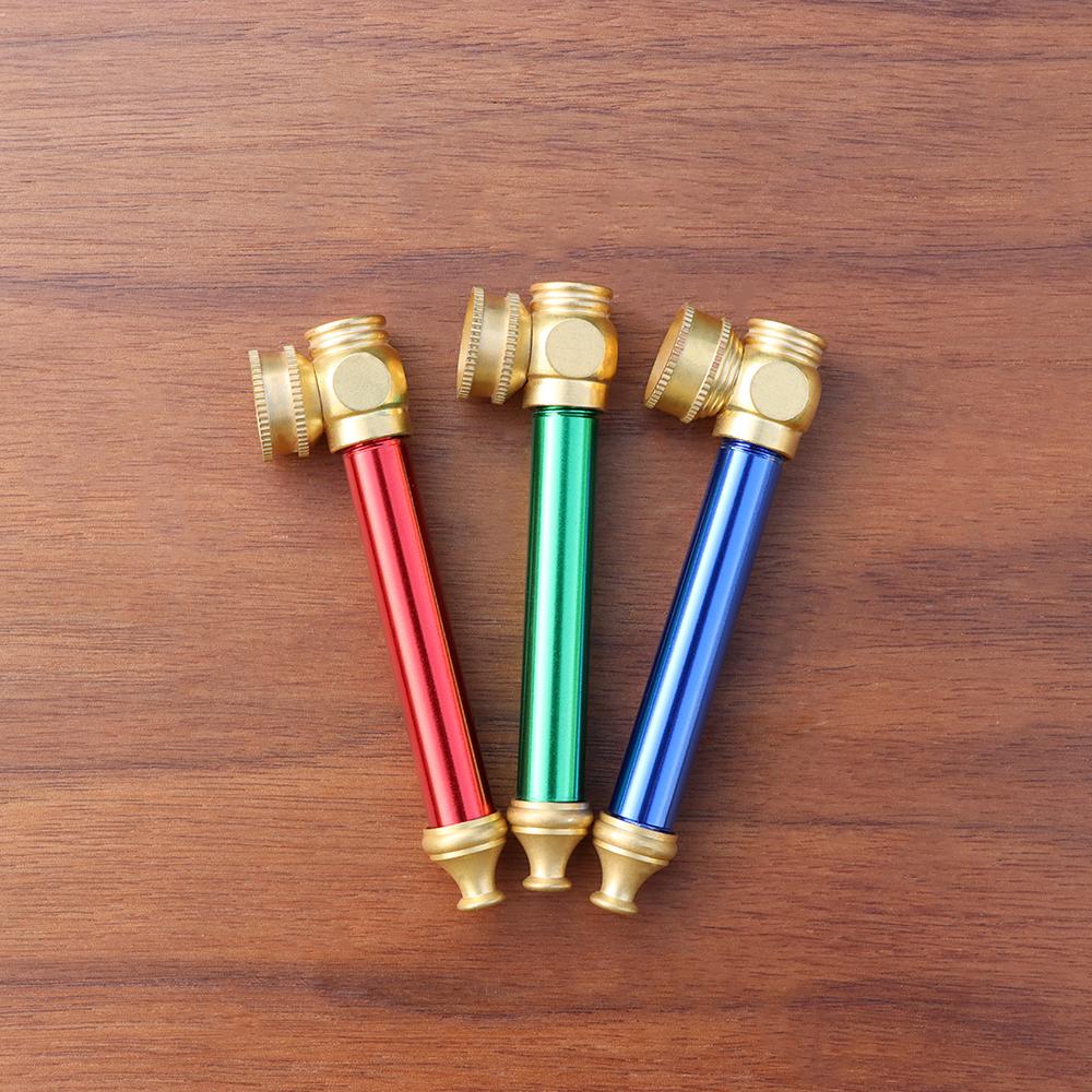 

collapsible bong disposable shisha vape pen smoke accessory Smoking Pipe Mini Metal Tobacco With Aluminum Bowl Metal Tobaccos Smokes Pipes For Herb Grinder Accesso