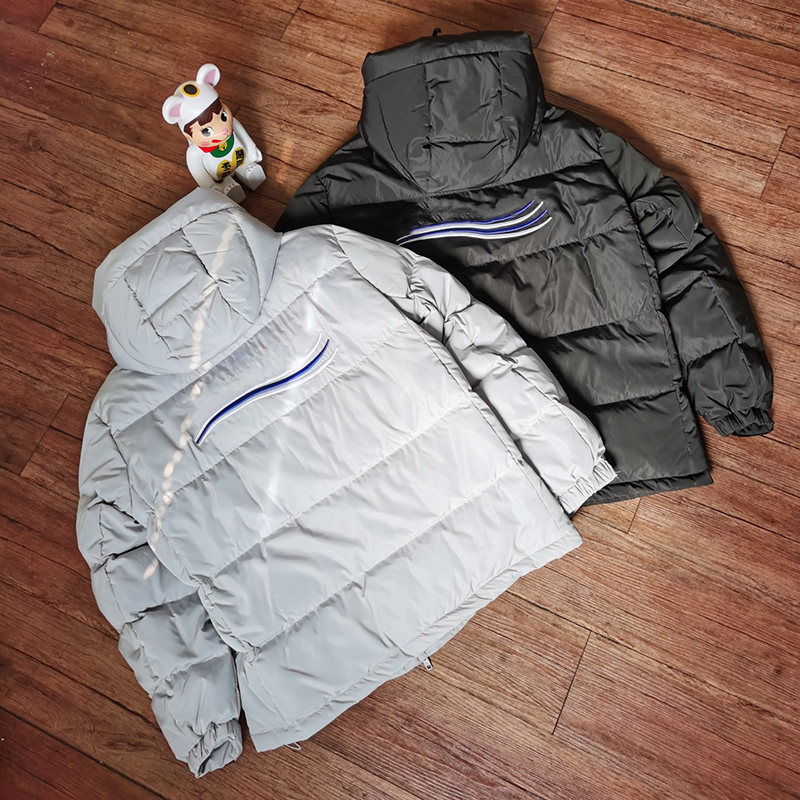 

Mens Fashion Down Coats Loose Puffer Jackets Winter Classic Embroidery Windproof Outerwear Men Warm Parkas Coat 22FW Stylish Women Jacket, Black