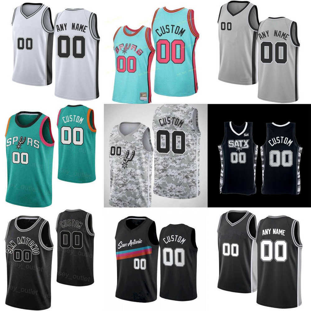 

Men Women Youth San Antonio''Spurs''Custom 31 Keita Bates-Diop 33 Tre Jones 23 Zach Collins 18 Isaiah Roby 11 Joshua Primo Basketball Jersey, Colour