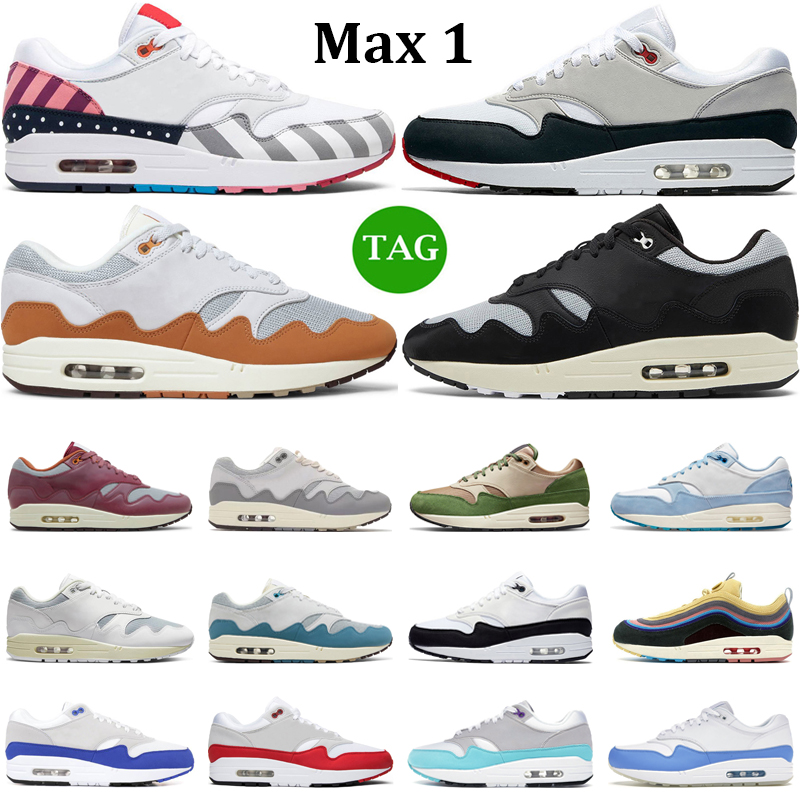 

Shoes Patta Running WholesaleHotsale Men Women 1 87 Black Grey Anniversary Red Night Marron Noise Aqua Anniversary Green Man Trainer Sport Sneaker, #11