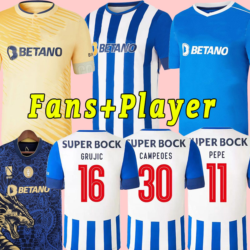22 23 FC Porto Soccer Jerseys 2022 2023 Home Away 3rd Pepe Luis Diaz Matheus Mehdi Maillots de Foot Shirt Marega Otavio Sergio Men Kids Kit Kit F