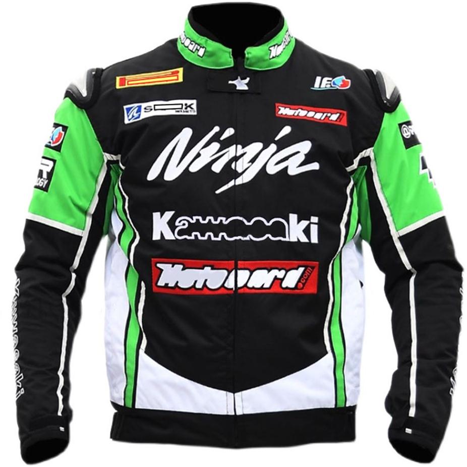 

The new riding anti-fall motorcycle jacket men and women autumn and winter racing thermal insulation cotton jacket motorcycle leather j190F