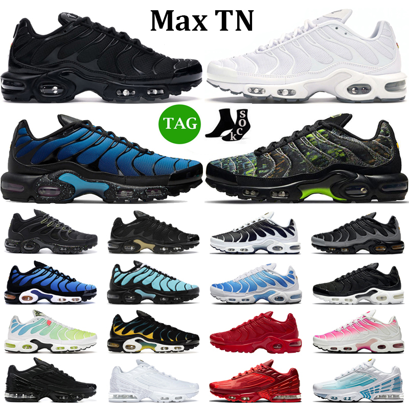 

OG tn plus 3 running shoes men women tn 3 Triple Black White Barely Volt Hyper Blue Wolf Grey Pink Fade Silver Red mens trainer outdoor sneakers, #3