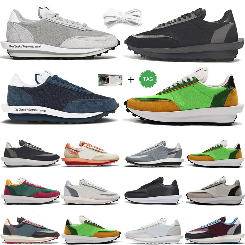 

ldv mens fashion running shoes Green Gusto Triple Black Fragment x Smoke grey Summit White Pine Green Varsity Blue Multi men women trainers sports sneakers, Color#1