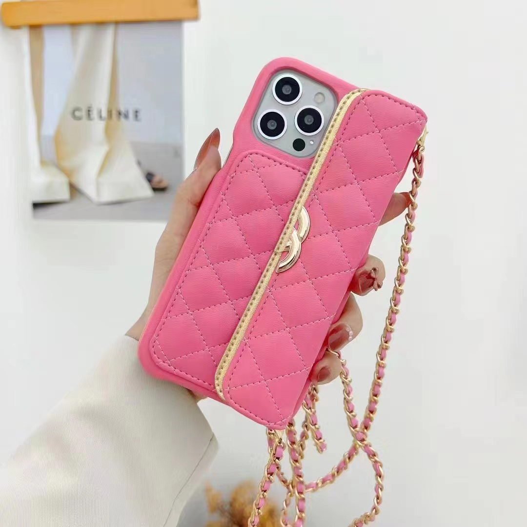 

Designer iPhone 14 13 12 pro max Cases Card Wallet Crossbody twoc Phone Case 14pro 13pro 12pro 11pro 11 X Xs 8 7 plus Luxury Handbag Shoulder Purse Cover with Logo Box, A1