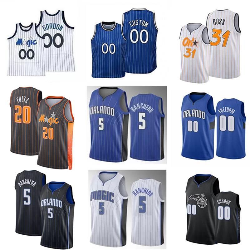 

ORL Paolo Banchero Magics Markelle Fultz Basketball Jerseys Wendell Carter jr Franz Wagner Cole Anthony Jonathan Isaac Mo Bamba Ross Gary Ha, Colour 3
