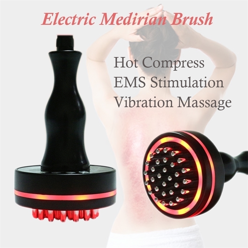 

Other Body Sculpting Slimming Electric Meridian Scraper Massager Detoxification Brush Compress Warm Back Neck Massage Relax Pain Relief Health Care 221110