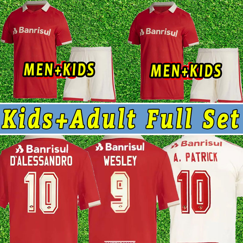 

2022 2023 SC Internacional Soccer Jerseys Brazils sport Camisa GUERRERO T.GALHARDO women masculino feminino football shirts Pink 88 PATRICK Full Set Men Kids Child, Home+patch