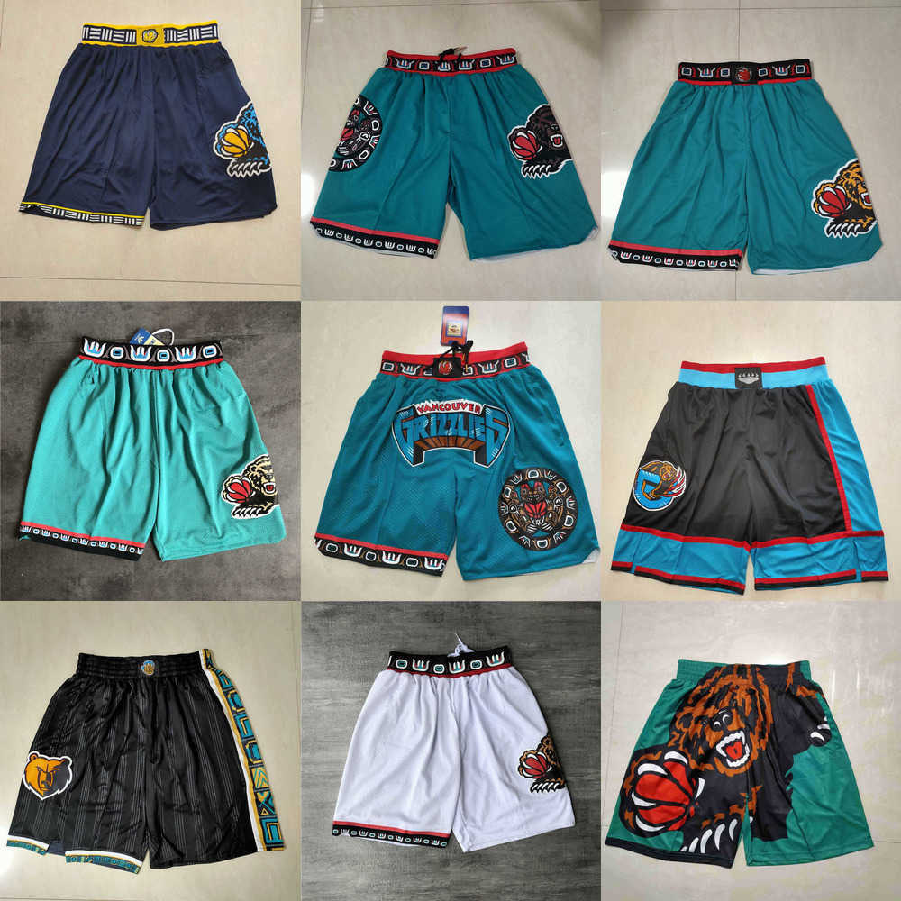 

Memphis''Grizzlies''men Throwback Basketball Shorts pocket, Color