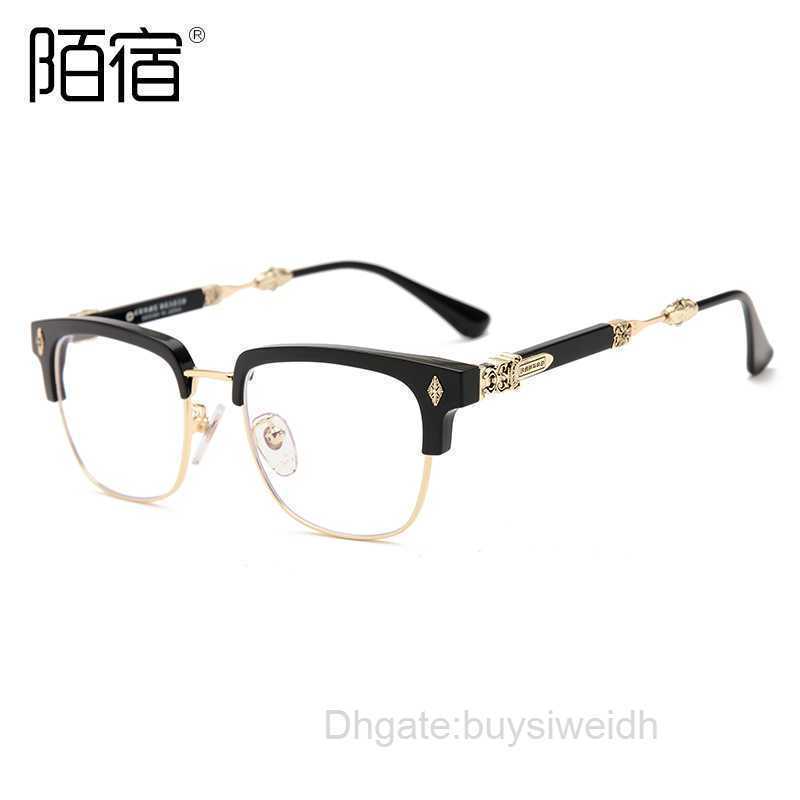

Designer Ch Sunglasses Frames Hearts Mens New Fashion Myopia Glasses Men's Anti Blue Light Flat Lens Women's Cross Quality Chromes Women Luxury Eyeglass Sakr
