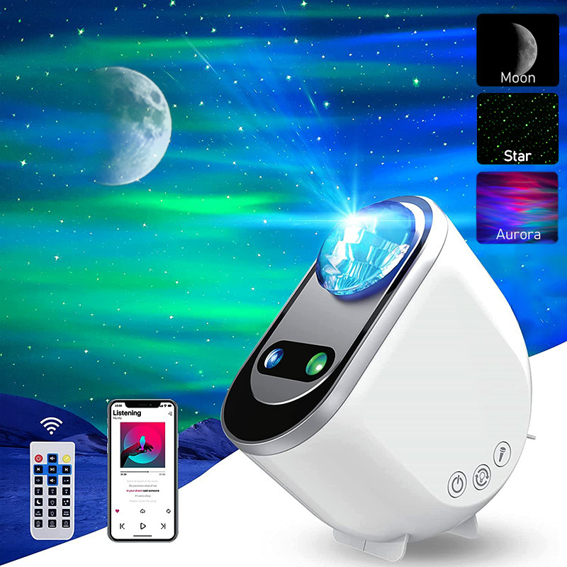 

Other Home Garden Northern Light Aurora Projectors Galaxy Star Projector Starry Sky Moon Lamp Decoration Bedroom Room Luminaires Gift 221110