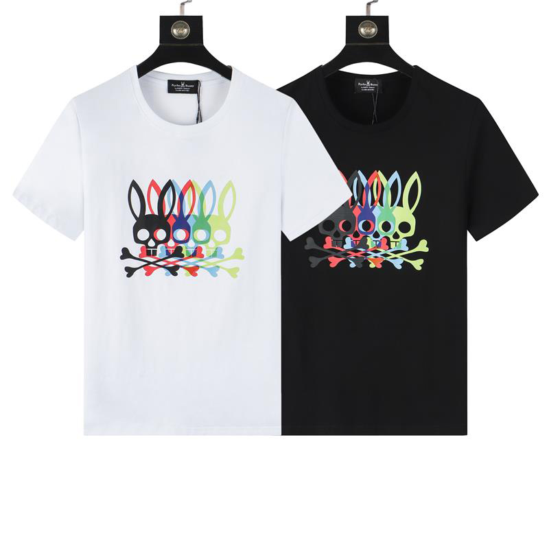 

Mens Psycho Bunny Designer T Shirt Casual Man Womens Tees With Letters Print Short Sleeves Top Sell Luxury Men Hip Hop clothes M-XXXL #05, Customize