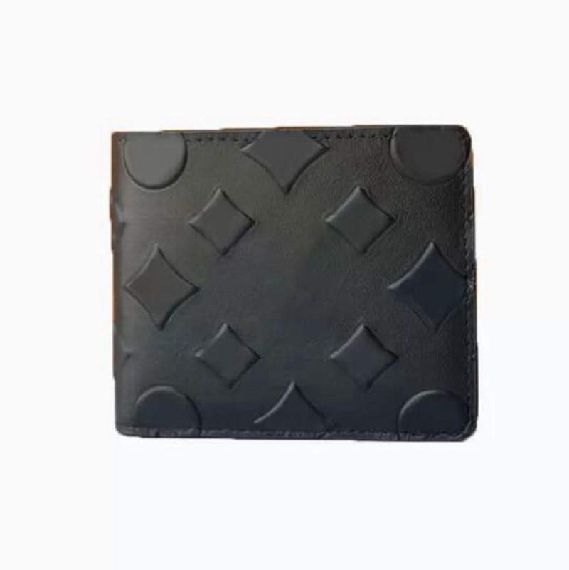 

Black Emboss Multiple Designer Wallets Victorine Coin Purse Card Holders billfold Designer Clutch Bags Lady Purses Men Women Luxury Bag, Extra fee (are not sold separat)