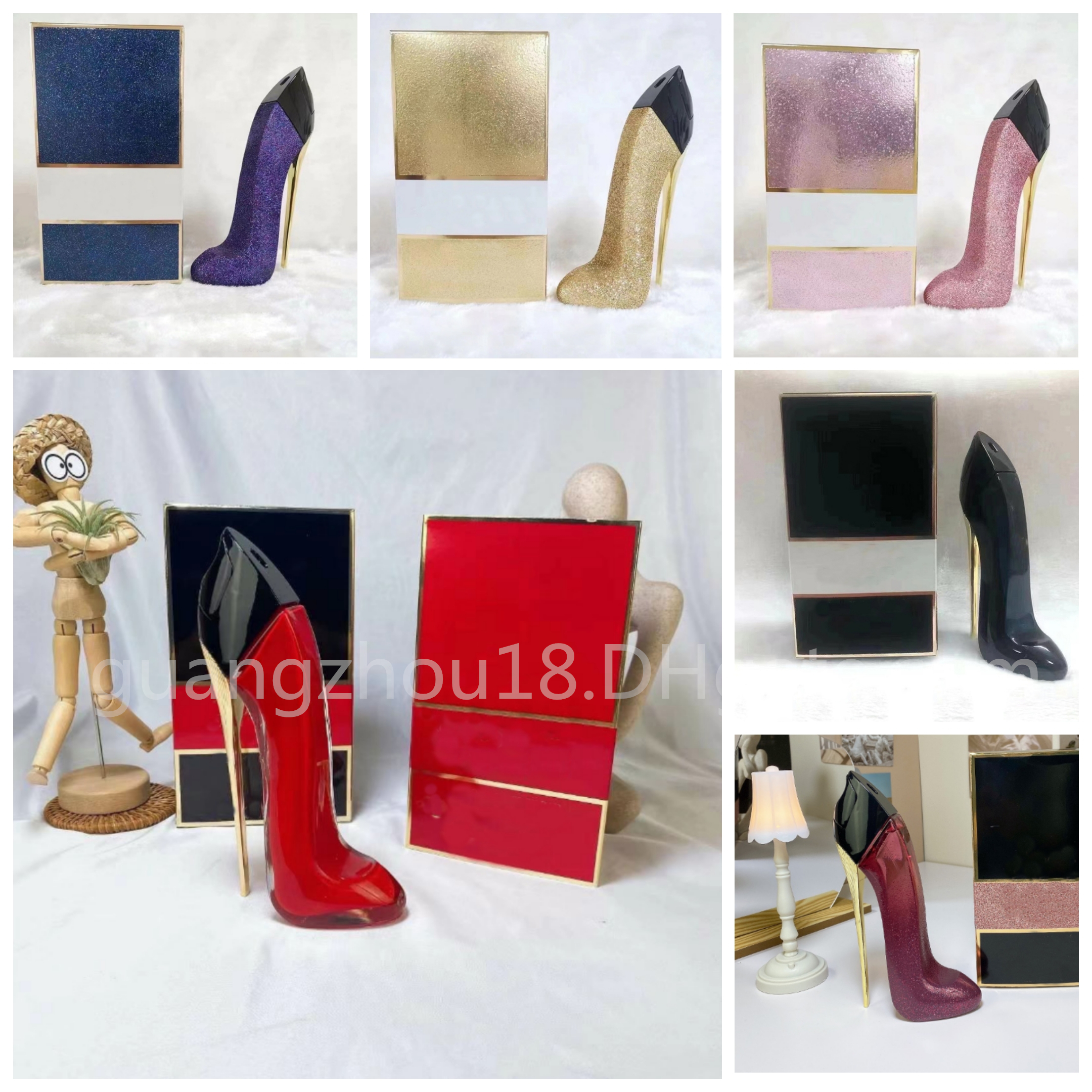 Car Fragrance Air Freshener High Heels Shape Perfumes Men Women Perfume 80ml with Sealed Box