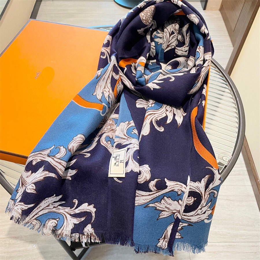 

Designers Womens Mens Scarf H Letter Horse Warm Scarfs Cashmere Printing Fedora Fashion Scarfs Men Women Wollen Winter Scarves 2022