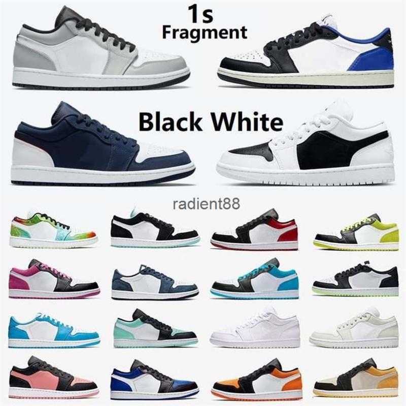

Jumpman 1 Low Mens Basketball Shoes University Panda Laser Blue Orange Gold Washed Chicago 1s Court Purple Unc Smoke Grey Men, Color#31