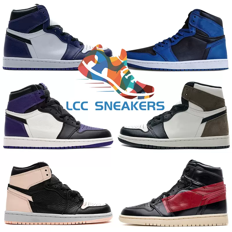 

Jumpman 1 1s Basketball Shoes High Court Purple 2.0 Crimson Tint Dark Marina Blue Dark Mocha Defiant Couture Sneakers Mens Women Retro Train Air Jordans1 Jorde