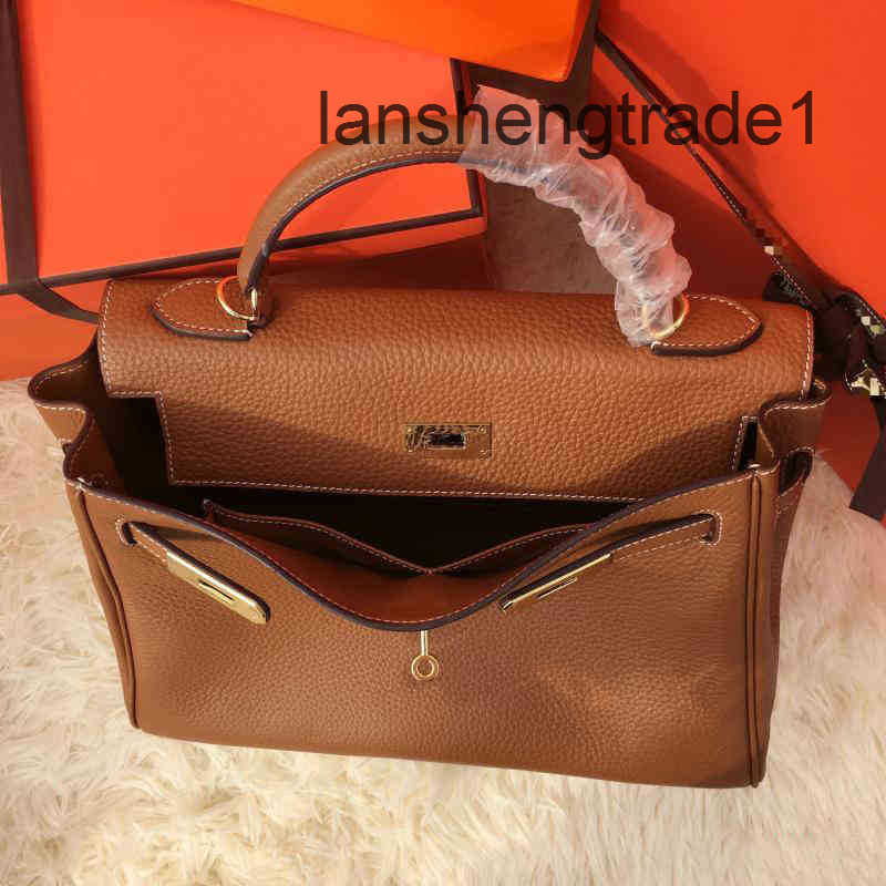 

Designer Luxurys High Quality Bag Hemes Cowhide Berkin For Womens Handmade Wallet Fashion Letters H Togo Handbags Kely Purse Leather Black 25 35 The Totes Bags K654, 25cm wine red