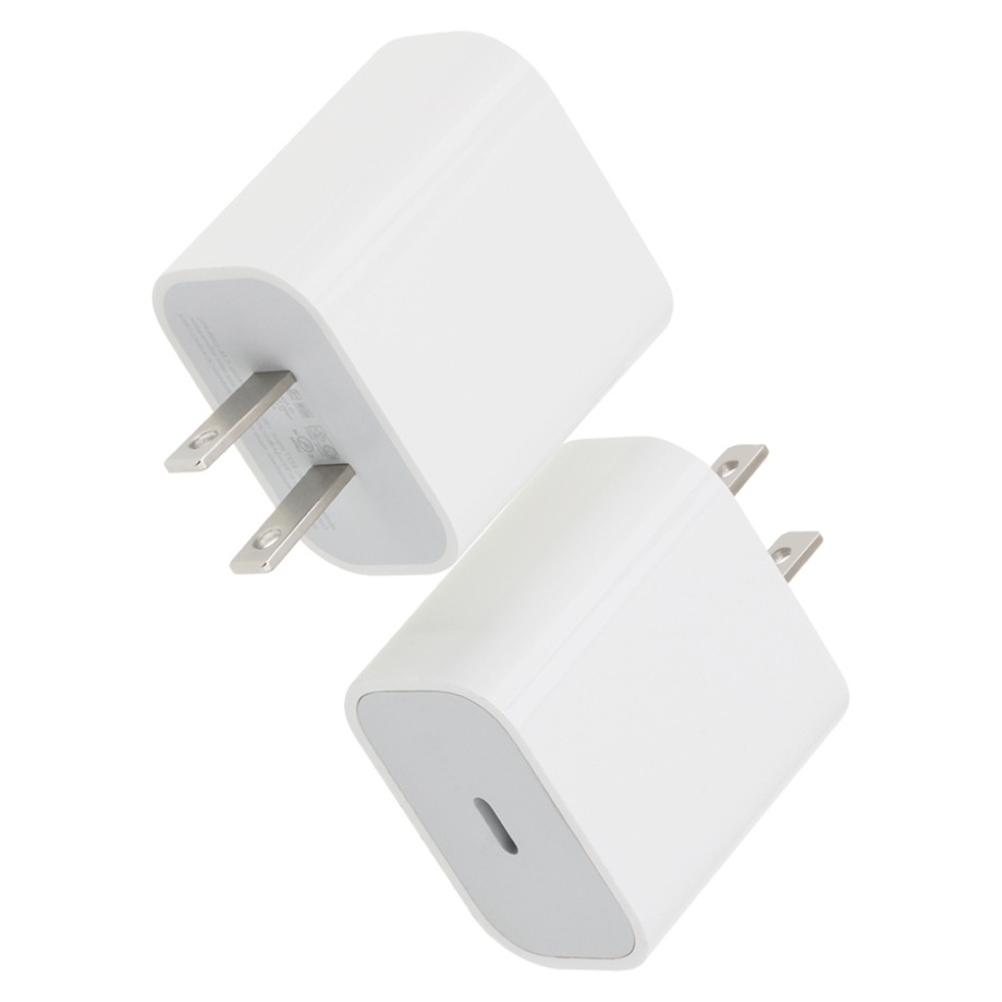 

20W Fast Charger Type C PD Power Adapter US Plug Home Wall Chargers Charging For Xiaomi Huawei Samsung Cell Phones