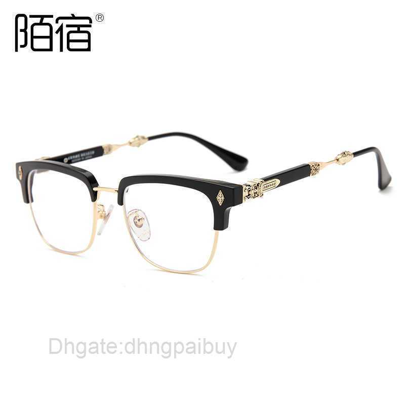 

Designer Ch Sunglasses Frames Hearts Mens New Fashion Myopia Glasses Men's Anti Blue Light Flat Lens Women's Cross Quality Chromes Women Luxury Eyeglass Gpdz