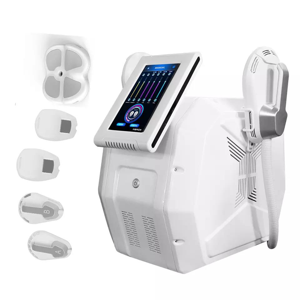 

Top sales 5 handles electromagnetic muscle stimulator slimming muscle massager machine