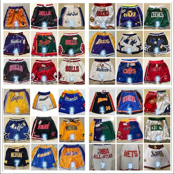 

Just''Don''Male City New Season Basketball Shorts Wear Lightweight Breathable Movement Summer Cheap High Quality''NBA''Embroidery Shorts