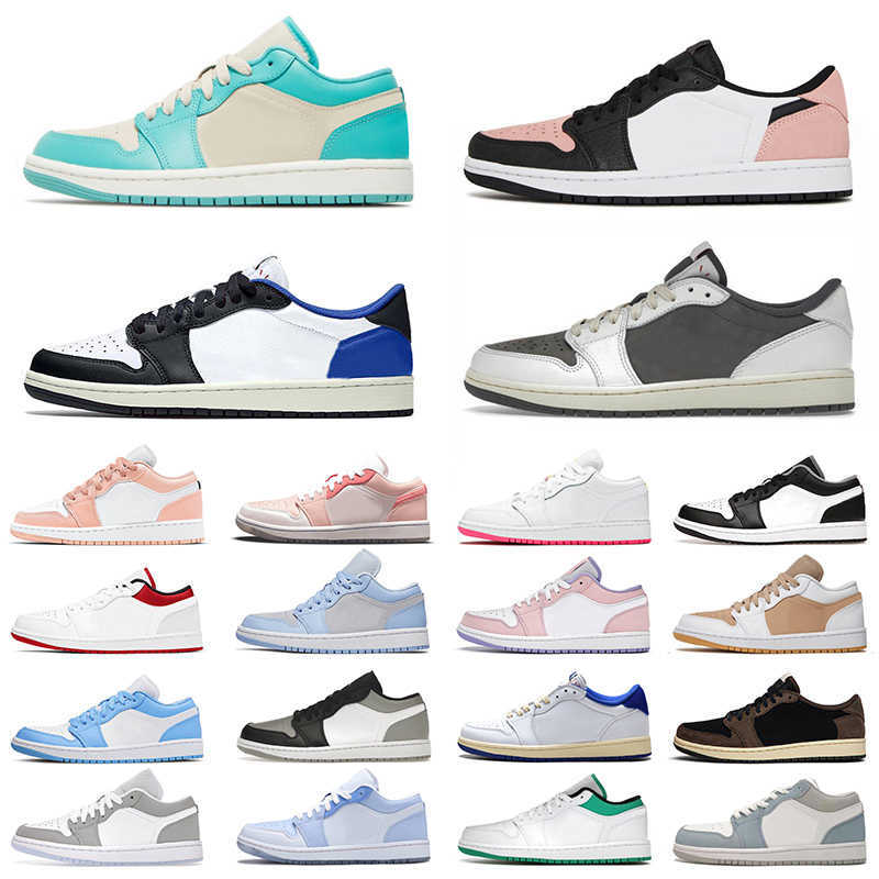 

Reverse Mocha Basketball Shoes Jumpman 1 1s Low Mens Womens TS x Fragment Designer Unc Pine Green Panda Smoke Grey Elephant Red Sports, 36-46 low crimson tint